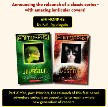 Scholastic's preview of Animorphs #1 & #2.